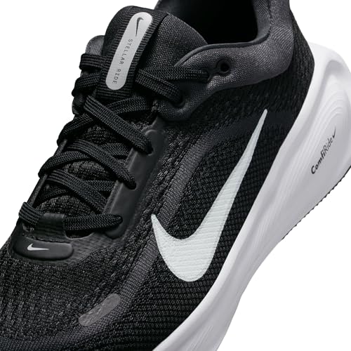 Nike Big Kid's Stellar Ride Running Shoes, Black/White-Anthracite-Pure Platinum, 5.5Y