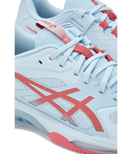 ASICS Women's Solution Speed FF 4 Clay Tennis Shoes, 8.5, Sky/Sienna