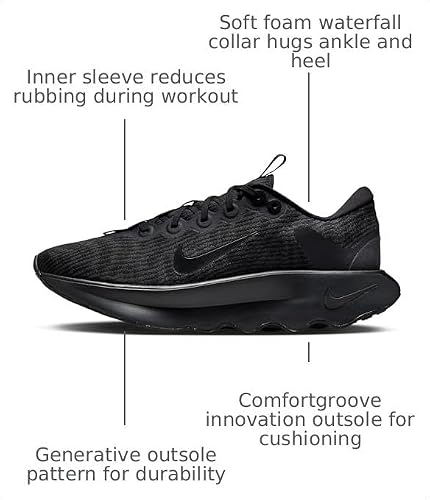 Nike Motiva Men's Walking Shoes (DV1237-003, Black/Anthracite/Black) Size 11