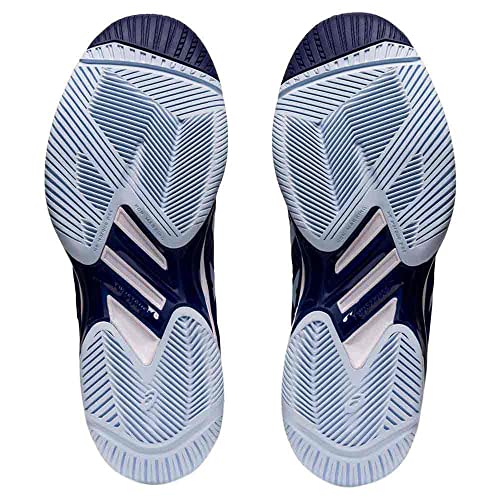 ASICS Donna Solution Speed FF 2 AC Tennis Shoes All Surface Shoe Dark Blue - Light Blue, blue, 6