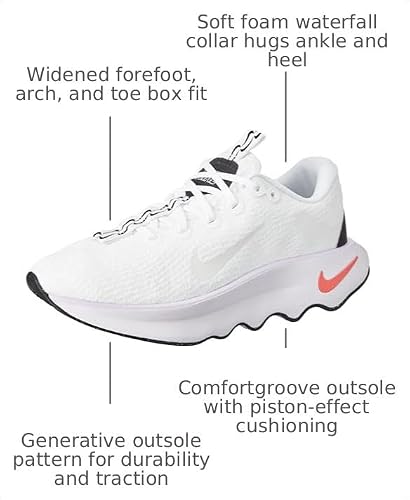 Nike Motiva Women's Walking Shoes (DV1238-101, White/Lilac Bloom/Barely Grape/White) Size 6.5