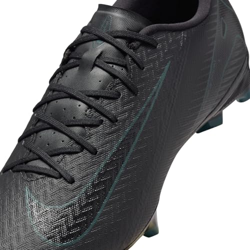 Nike Men Zoom Vapor 16 Academy Fg/Mg Sneaker, Black Black Deep Jungle, 9 US