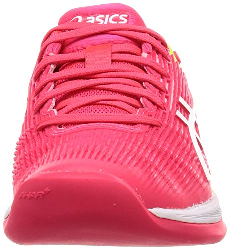 ASICS Solution Speed FF Indoor Womens Tennis Shoes 1042A094 Sneakers Trainers (UK 4 US 6 EU 37, Laser Pink White 702)