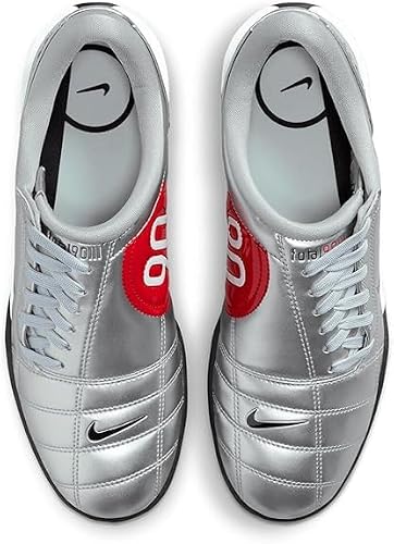 Nike Total 90 III - Metallic Silver / Black / University Red