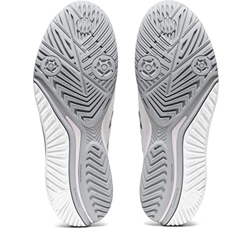 ASICS Men's Gel-Resolution 9 Tennis Shoes, 13, White/Black