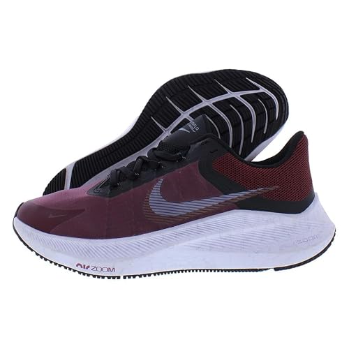 Nike Women's Winflo 8 Running Shoes, Dark Beetroot/Dark Pony-Black, 12 M US