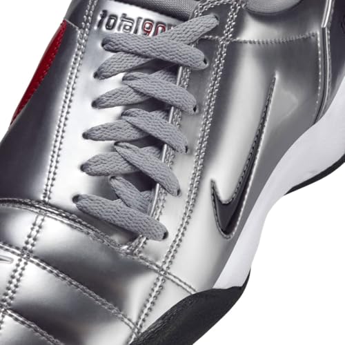 Nike Total 90 III - Metallic Silver / Black / University Red