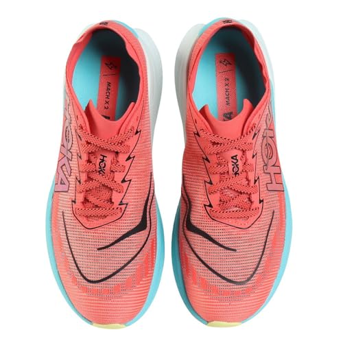 Hoka Men's Mach X 2 Electric Coral 10 Medium