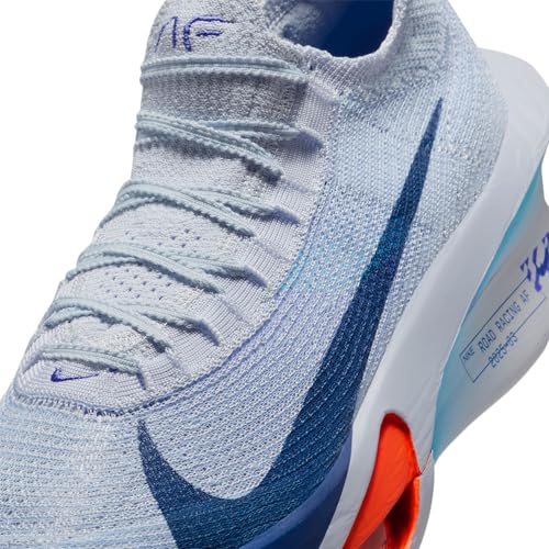 Nike Alphafly 3 Men's Road Racing Shoes (FD8311-001, Football Grey/Ghost/Persian Violet/Blue Void) Size 7