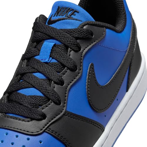 Nike Big Kid's Court Borough Low Recraft Lifestyle Shoes, Game Royal/Black-White, 7Y