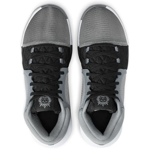 NIKE Lebron Witness 8 Basketball Shoes (FB2239-004, Cool Grey/Black/White) Size 10