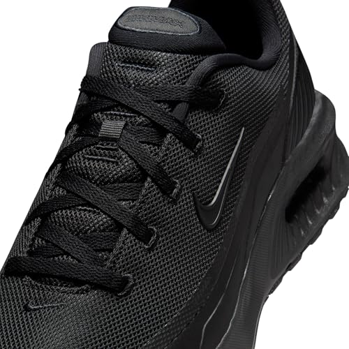Nike Men's Air Max Bia Lifestyle Shoes, Black/Black-White, 9