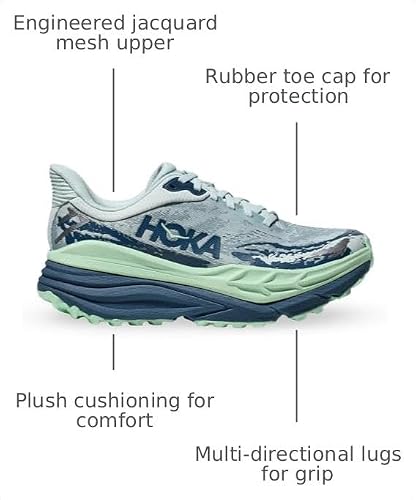 Hoka Women's Stinson 7 Droplet/Thunder Cloud 6.5 Medium