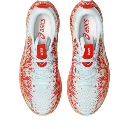 ASICS Men's Noosa TRI 16 Running Shoes, 10.5, Sky/Cherry Tomato