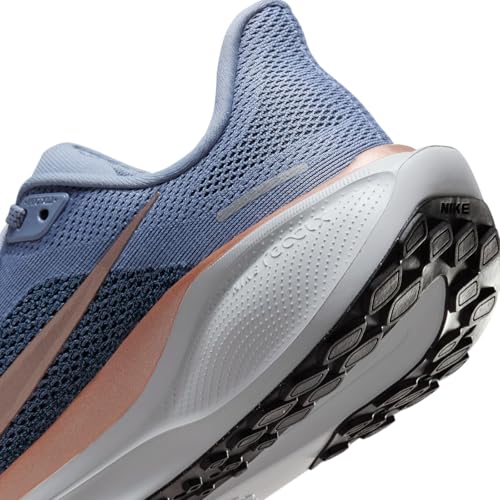 Nike Pegasus 41 Women's Road Running Shoes (FD2723-403, Ashen Slate/Armory Navy/B) Size 8