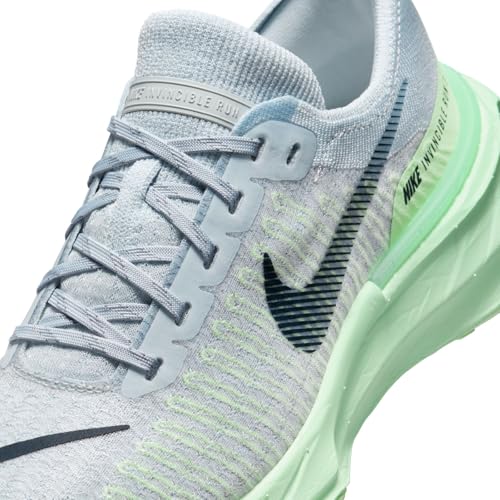 Nike Invincible 3 Women's Road Running Shoes (DR2660-009, Pure Platinum/Cool Grey/Vapor Green/Dark Obsidian) Size 7