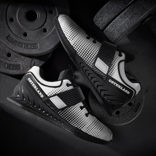 Osterland Weightlifting Shoes for Men Women,1.4 Inch Heel Squat Shoes