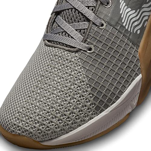 Nike Men's Metcon 8 Training Shoes, Flat Pewter Phantom Gum Med Brown, 42 EU