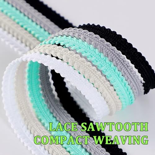 UamGlsob Running Shoe Laces for AlphaFly 3, Vaporfly 3 Sneaker Black 54in