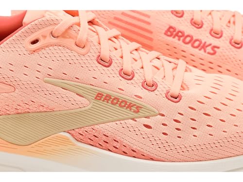 Brooks Women’s Ghost Max 3 Neutral Running & Walking Shoe - Peach/Sand/Coconut - 10 Medium