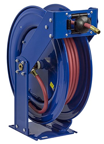 Coxreels Truck Series Maximum-Duty Air Hose Reel, Model# TSH-N-550, 3/4" Hose ID, 50' Length