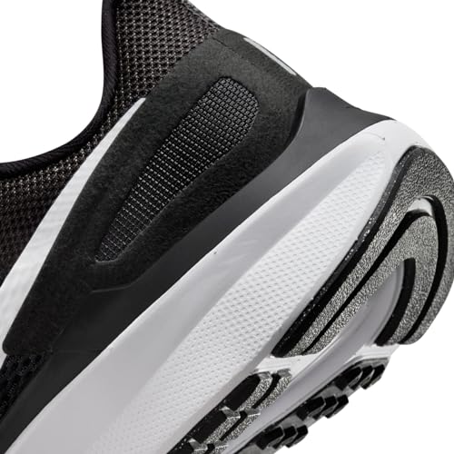 Nike Structure 25 Women's Road Running Shoes (DJ7884-001, Black/Dark Smoke Grey/White) Size 11.5