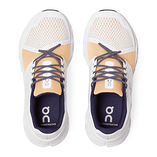 ON Cloudstratus White/Almond 9.5