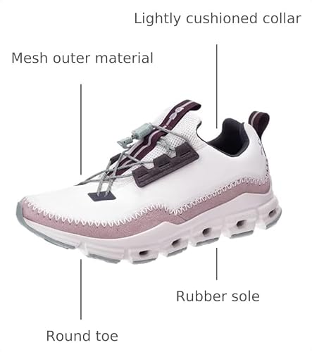 On Women's Cloudaway Sneakers, Ice/Moss, White, 8.5 Medium US