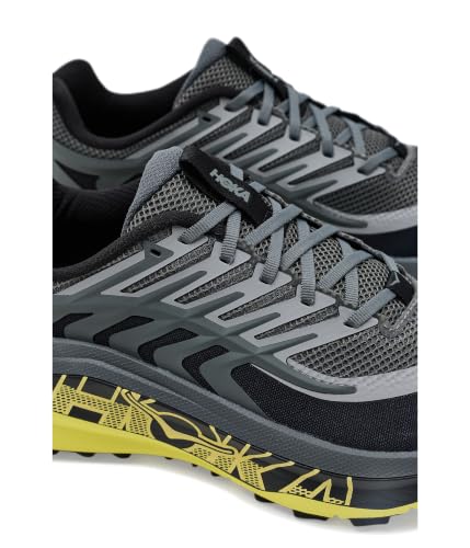 Hoka Mens Stinson 8 Black/Hoka Citrus 8 Medium