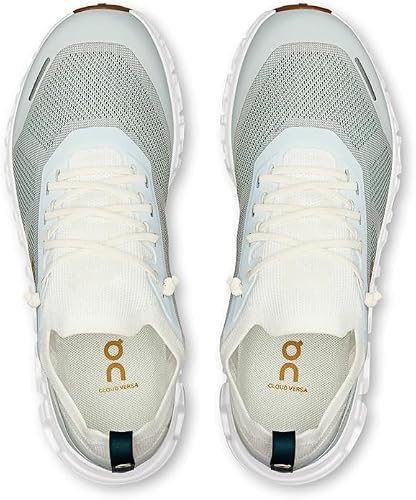 On Womens Cloud 6 Versa Ice/Spirulina 9.5 M