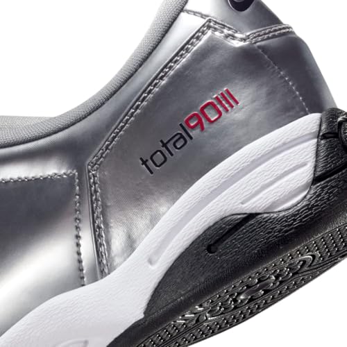 Nike Total 90 III - Metallic Silver / Black / University Red