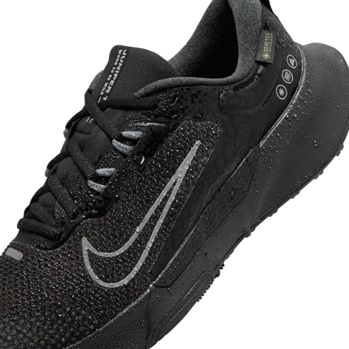 NIKE Men's Juniper Trail 2 GTX Running Shoe, Black Cool Grey Anthracite, 10.5 US