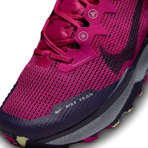 NIKE Women's WMNS React Wildhorse 8Low, Fireberry Purple Ink Fierce Pink, 5.5 US