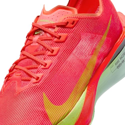 Men's Nike Vaporfly 4 (600 - Crimson/Lime Blast-Mint Foam)