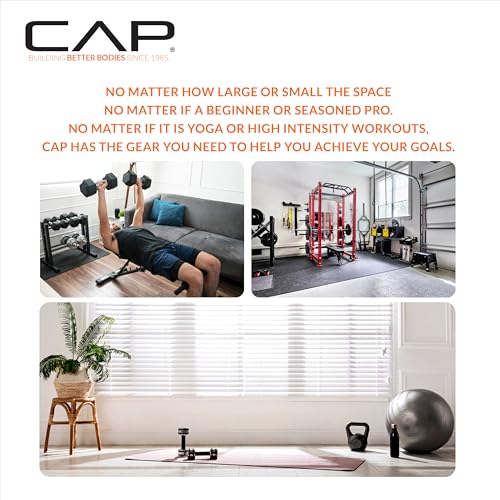 Cap Cap Puzzle Exercise Mat 24" x 24" x 1/2", 6 Pieces