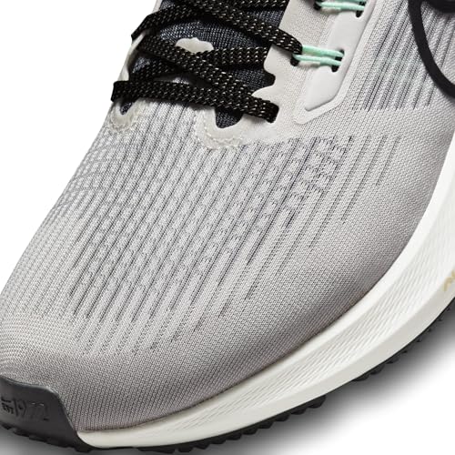 Nike Men's Air Zoom Pegasus Sneaker, Phantom Black Sail Mint Foam, 9.5 US