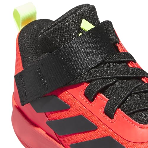 Adidas Unisex-Kids Basketball Legends, Lucid Red/Black/Lucid Lemon, 5.5