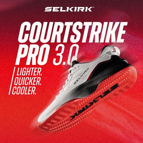 Selkirk Sport Men's CourtStrike Pro 3.0 Pickleball Shoe Black 10