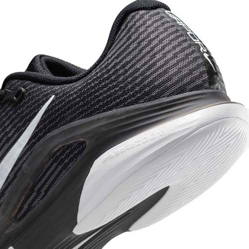 Nike Vapor 12 Women's Hard Court Tennis Shoes (Black/Dark Smoke Grey/White, US Footwear Size System, Adult, Women, Numeric, Medium, 9)