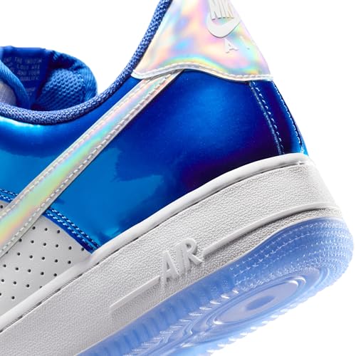 Nike Air Force 1 '07 LV8 Men's Shoes (HV5751-435, Light Photo Blue/Photon Dust/Racer Blue/Multi-Color) Size 11