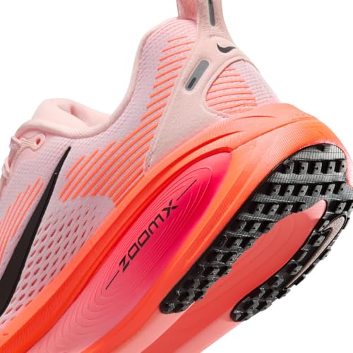 Nike Vomero 18 Women's Road Running Shoes (HM6804-600, Atmosphere/Bright Crimson/Crimson Bliss/Black) Size 8