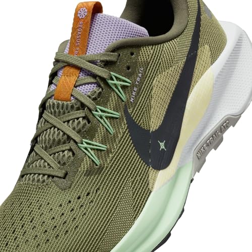 Nike Pegasus Trail 5 Men's Trail Running Shoes (DV3864-200, Medium Olive/Neutral Olive/Vapor Green/) Size 10