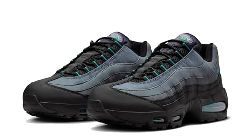 Nike Air Max 95 Big Bubble Men's Shoes (IQ7601-010, Black/Dusty Cactus/Iron Grey) Size 11.5