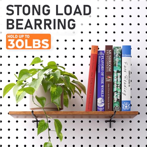 INCLY 36 Pack 4/6/8 Inch Heavy Duty Pegboard Hooks for Hanging Tools