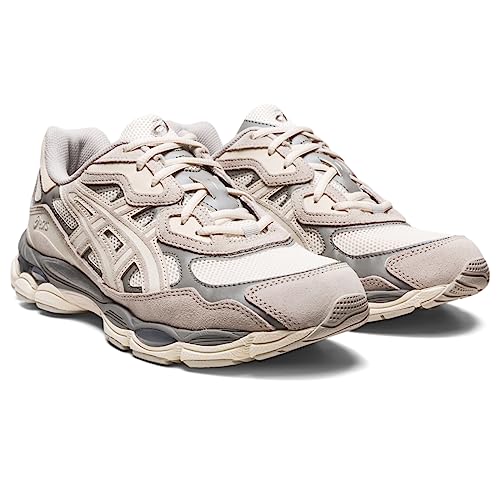 ASICS Men's Gel-NYC Sportstyle Shoe, 6, Cream/Oyster Grey