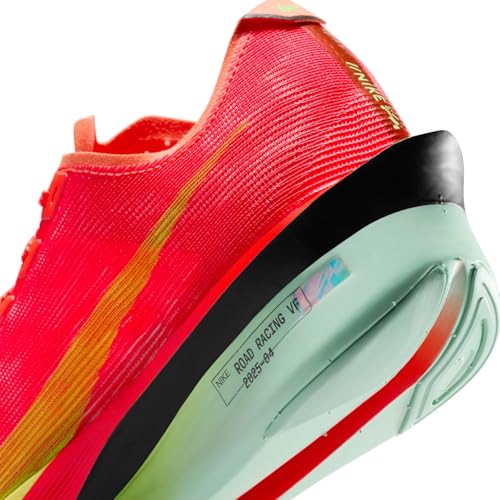 Women's Nike ZoomX Vaporfly Next% 4 (600 - Crimson/Lime Blast-Mint Foam)