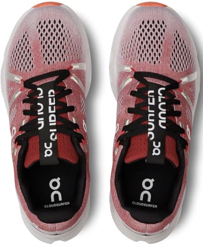 On Men's Cloudsurfer Sneakers, Auburn/Frost, 13 Medium US