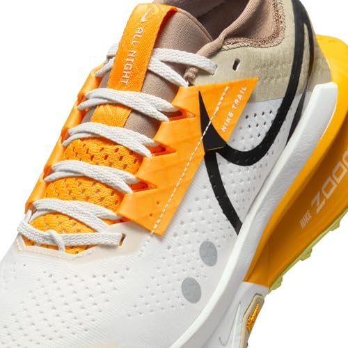 Nike Zegama 2 Women's Trail Running Shoes (FD5191-005, Summit White/Laser Orange/Total Orange/Black) Size 8.5