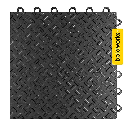 Garage Floor Tiles Interlocking Garage Flooring for Car Modular PlasticTile