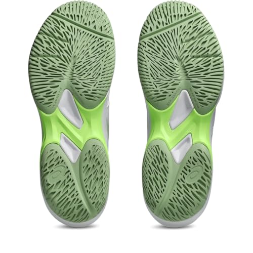 ASICS Women's Game FlyteFoam Pickleball Shoes, 9, White/Jade